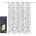 Produktbild: Duschvorhang, Mosaik Grau