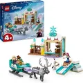 Produktbild: LEGO ǀ Disney Frozen Annas Schlittenabenteuer, Bauspielzeug und Fantasy Spielset, Schokoladenstand mit Anna, Kristoff, Olaf und Sven Mini Puppen, ... - Bronze