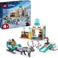 Produktbild: LEGO ǀ Disney Frozen Annas Schlittenabenteuer, Bauspielzeug und Fantasy Spielset, Schokoladenstand mit Anna, Kristoff, Olaf und Sven Mini Puppen, Prinzessin Spielzeug für Mädchen ab 4 Jahren 43256