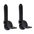 Produktbild: 1 Paar Ersatz Kofferrollen, Koffer Rollen Ersatz 70mm, PVC Koffer Räder mit L...