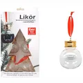Produktbild: 6 x Weihnachtskugeln zum Befüllen mit Likör oder Schnaps 50 ml - Chritbaumkugeln zum Füllen mit Schnaps - 6 x Boozeballs - Befüllbare Weihnachtskugeln