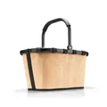 Produktbild: reisenthel Einkaufskorb carrybag frame raffia black BK7079 Bastoptik 22L
