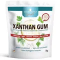 Produktbild: GOLDEN PEANUT Xanthan Gum Pulver 1 kg - Verdickungsmittel stabilisiert, bindend, kalorienarm und glutenfrei, ideal für Eisherstellung