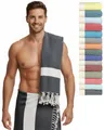 Produktbild: furora HOLIDAY Saunatuch Saunahandtuch Saunatuch Damen + Herren, Hamamtuch groß 100x200 XXL