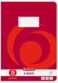 Produktbild: herlitz Schulheft x.book, DIN A4, Lineatur 28 / kariert