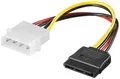 Produktbild: PC-Stromkabel/Stromadapter, 5.25-Stecker zu SATA, 4-pol., 0,13 m