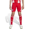 Produktbild: adidas FC Bayern München 25/26 Kids Heimshorts - Rot/Weiß - 176