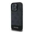 Produktbild: Guess Handyhülle GUHCP16LG4GLGR 4G Stripe Grau – iPhone 16 Pro