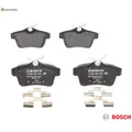Produktbild: BREMSBELAGSATZ SCHEIBENBREMSE 0 986 494 640 FÜR DS PEUGEOT 3008/MPV/Van RCZ 1.6L