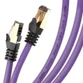 Produktbild: Duronic CAT8 PE 1 m Ethernet Kabel Netzwerk RJ45 Gigabit LAN 40 Gbps