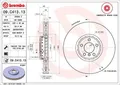 Produktbild: 2x BREMBO 09.C413.13 Bremsscheibe für BMW