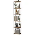 Produktbild: VASAGLE Standregal, Bücherregale, Aufbewahrungsregal, Regal mit 5/6 Ebenen 38 cm x 173.4 cm