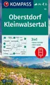 Produktbild: KOMPASS Wanderkarte 03 Oberstdorf, Kleinwalsertal 1:25.000 3in1 Wanderkarte m...