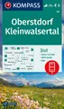 Produktbild: KOMPASS Wanderkarte 03 Oberstdorf, Kleinwalsertal 1:25.000,