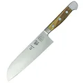 Produktbild: Santoku groß X746/18 von GÜDE, Serie Alpha Olive, 18 cm Klinge