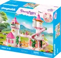 Produktbild: Playmobil® Prinzessinnenschloss mit Königspaar (71845), Playmobil Princess Magic Konstruktions-Spielset, (421 St), Made in Germany