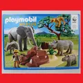 Produktbild: PLAYMOBIL 5275 WWF-Forscher bei afrikanischen Savannentieren Elefanten Zoo NEU