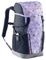 Produktbild: VAUDE Kinderrucksack Jungen & Mädchen Puck lila, komfortabler Wanderrucksack Kinder 14L, Wetterfester Schulrucksack mit Regenhülle & Lupe, viel Stauraum, Pastel Lilac