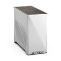 Produktbild: Fractal Design Era 2 Silver ITX PC-Gehäuse - Aluminium, Walnussholz, Bis 240mm Radiatoren, Zwei Aspe