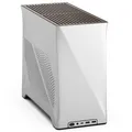 Produktbild: Fractal Design Era 2 Mini-ITX Gehäuse, Walnussholz-Panel - Silber