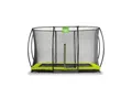 Produktbild: EXIT TOYS Silhouette Bodentrampolin mit Sicherheitsnetz (244 x 366 cm)