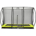 Produktbild: EXIT Silhouette Bodentrampolin 244x366cm mit Sicherheitsnetz - grün
