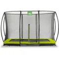 Produktbild: Exit Toys - exit Silhouette Bodentrampolin 244x366cm mit Sicherheitsnetz - grün