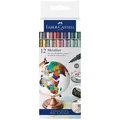 Produktbild: FABER-CASTELL Metallic Permanentmarker farbsortiert 1,5 mm, 12 St.