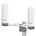 Produktbild: BATLINK MAO5GV1 2x2 MIMO Marine Grade (IP66) 5G Antenne - 9dBi Leistungsgewinn, für 5G und LTE geeignet, Multiband Rundstrahlantenne, Außenantenne (Weiß)