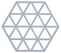 Produktbild: Zone Denmark Triangles Topfuntersetzer, Hitzebeständig bis 250 °C, Silikon Untersetzer, Dekorative Untersetzer für Töpfe und Pfannen, Spülmaschinenfest, 16 x 14 cm, himmelblau (Sky)