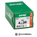 Produktbild: SPAX Universalschrauben T20 Senkkopf WIROX 0191010450355 4,5 mm x 35 mm, 500 St.