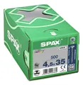 Produktbild: Spax Senkkopfschraube T-STAR+ 4,5 x 35/25 Wirox HP - 0191010450355 (VPE: 500 Stück)