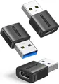 Produktbild: UGREEN USB auf USB C Adapter (3 Stück),10Gbps USB C Buchse zu USB A Stecker
