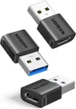 Produktbild: USB C Adapter (3 Stück), 10Gbps USB C Buchse Zu a Stecker Kompatibel Mit Iphone 