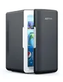 Produktbild: AstroAI 2 in 1 Mini Kühlschrank, 6 Liter Fridge / 8 Dosen mit Kühl- und Heizfunktion, 12V / 220V Steckdose für Autos, Büros und Schlafsäle, Schwarz