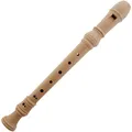 Produktbild: Gebr. Schneider C-Sopran Blockflöte barock, Doppelloch 40807s natur hell | Neu