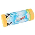 Produktbild: PAPSTAR 180 Müllsäcke mit Zugband, HDPE 60 l 71 cm x 64,5 cm gelb