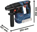 Produktbild: BOSCH 0611927000 GBH 18V-18 Bohrhammer (solo, C) (611927000)
