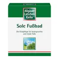 Produktbild: Allgäuer Latschenkiefer Sole Fußbad, 10X10 g