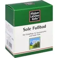 Produktbild: ALLGÄUER LATSCHENK. Sole Fußbad 10X10g PZN 1986492