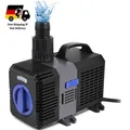 Produktbild: Speed Teichpumpe 4500L H, Wasserpumpe für Koi-Teich, 30W, Schwarz-Blau, 4,5m
