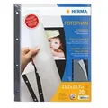 Produktbild: HERMA Fotokarton Fotoblätter schwarz 230 g/qm 20 Blatt (4008705075770)