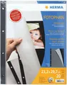 Produktbild: HERMA Fotokarton, 232x297 mm, schwarz, 20 Blatt
