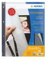 Produktbild: HERMA Fotokarton 230 x 297 mm 230 g/qm schwarz 20 Blatt