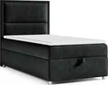 Produktbild: Best for Home Boxspringbett mit Bettkasten Trinity K11-SINGLE 70x200 Bonellfederkern inkl. Topper - Schwarz