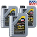 Produktbild: 3x LIQUI MOLY 21478 Top Tec 4110 5W-40 Leichtlauf Motorenöl Motoröl Synthese 1L