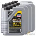 Produktbild: 8x 1 L LITER LIQUI MOLY TOP TEC 4110 5W-40 MOTOR-ÖL MOTOREN-ÖL 50047025