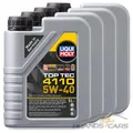 Produktbild: 4x 1 L LITER LIQUI MOLY TOP TEC 4110 5W-40 MOTOR-ÖL MOTOREN-ÖL 50047009
