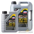 Produktbild: 6 L LITER LIQUI MOLY TOP TEC 4110 5W-40 MOTOR-ÖL MOTOREN-ÖL 50047035
