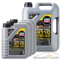 Produktbild: 8 L LITER LIQUI MOLY TOP TEC 4110 5W-40 MOTOR-ÖL MOTOREN-ÖL 50047040